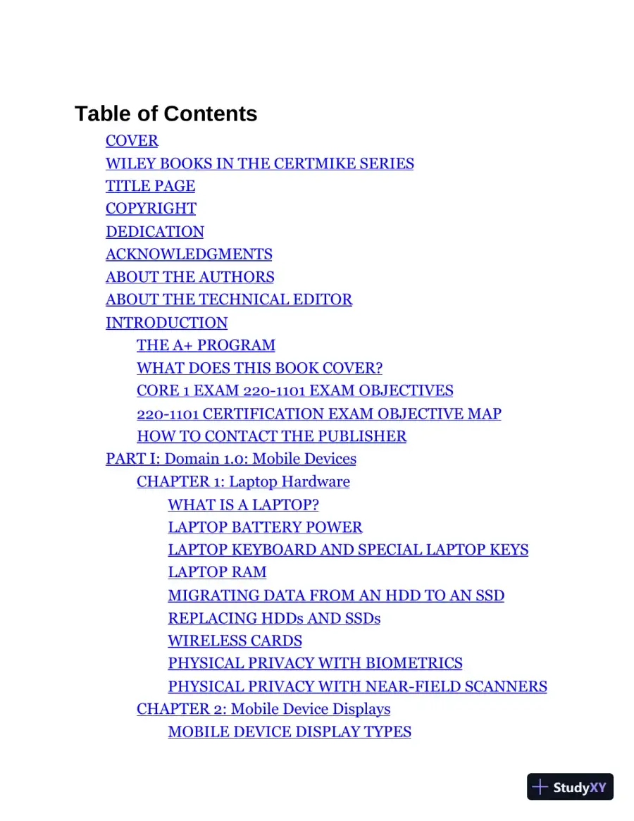CompTIA A+ CertMike: Core 1 Exam 220-1101 (2023), page 3