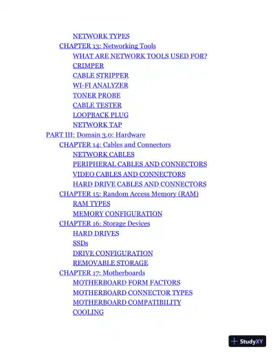 CompTIA A+ CertMike: Core 1 Exam 220-1101 (2023) - Page 6 preview image
