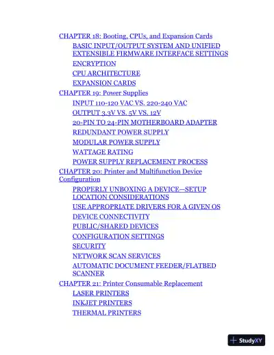 CompTIA A+ CertMike: Core 1 Exam 220-1101 (2023) - Page 7 preview image