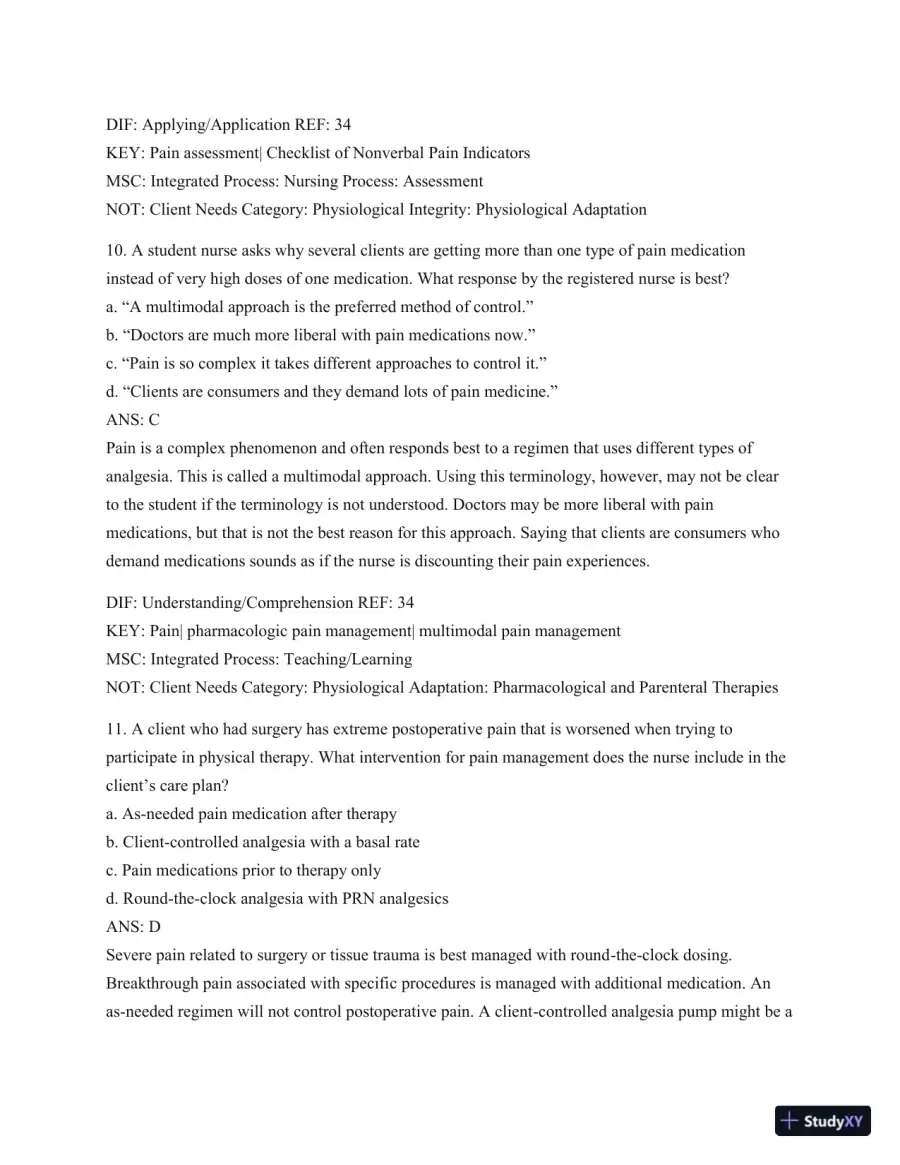 Test Bank For Medical-Surgical Nursing: Patient-Centered Collaborative Care (2 Volume Set), 8th Edition, page 28