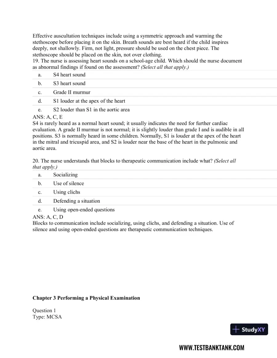 Pediatric Primary Care: Practice Guidelines for Nurses 3rd Edition Test Bank, page 16