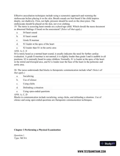 Pediatric Primary Care: Practice Guidelines for Nurses 3rd Edition Test Bank - Page 16 preview image