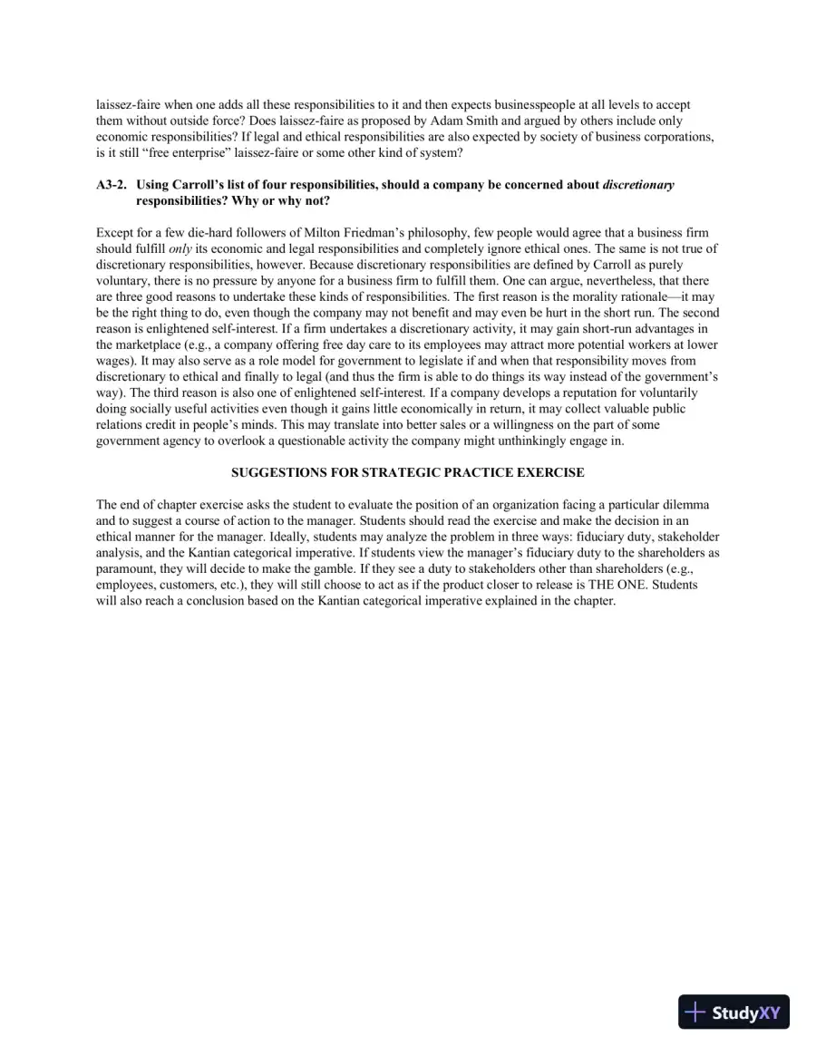 Strategic Management And Business Policy : Globalization, Innovation And Sustainability, 15th Edition Solution Manual, page 24