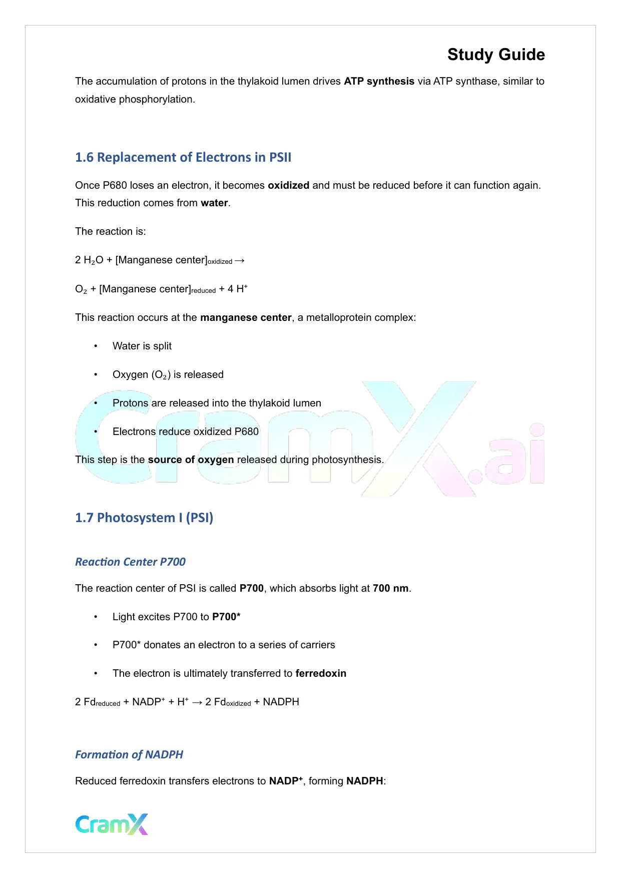 Biochemistry-II - Photosynthesis - Page 4 preview image