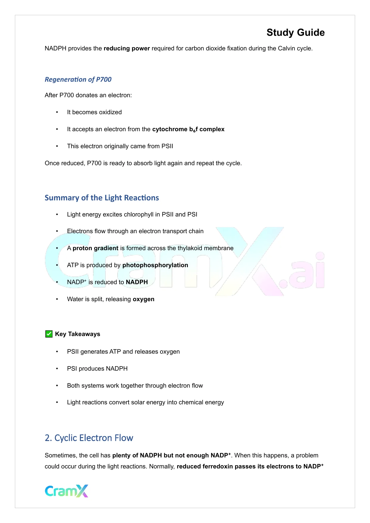 Biochemistry-II - Photosynthesis - Page 5 preview image