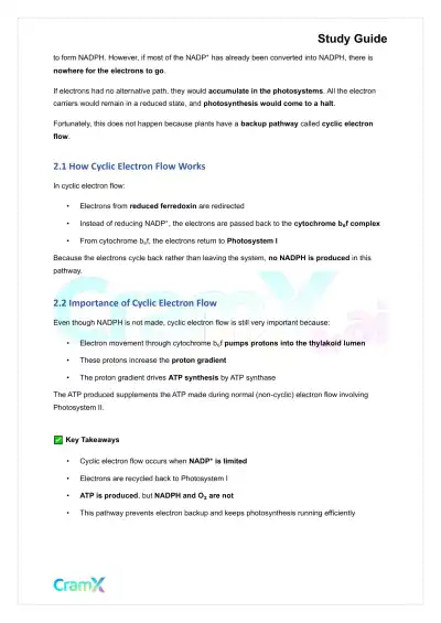 Biochemistry-II - Photosynthesis - Page 6 preview image