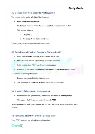 Biochemistry-II - Photosynthesis - Page 8 preview image