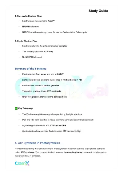 Biochemistry-II - Photosynthesis - Page 9 preview image