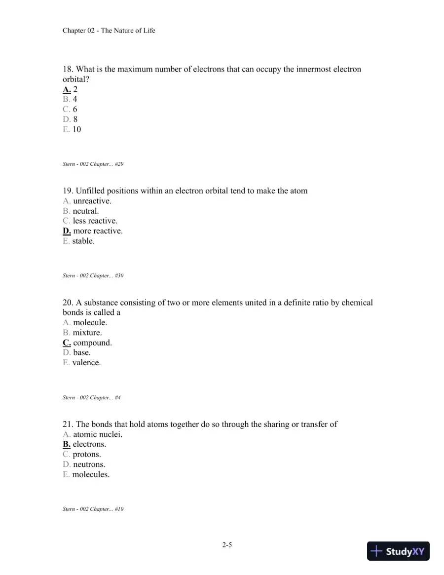 Stern's Introductory Plant Biology 12th Edition Test Bank, page 13
