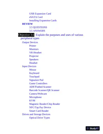 Mike Meyers' Comptia A+ Certification Passport, 220-1001 and 220-1002, 7th Edition (2020) - Page 24 preview image