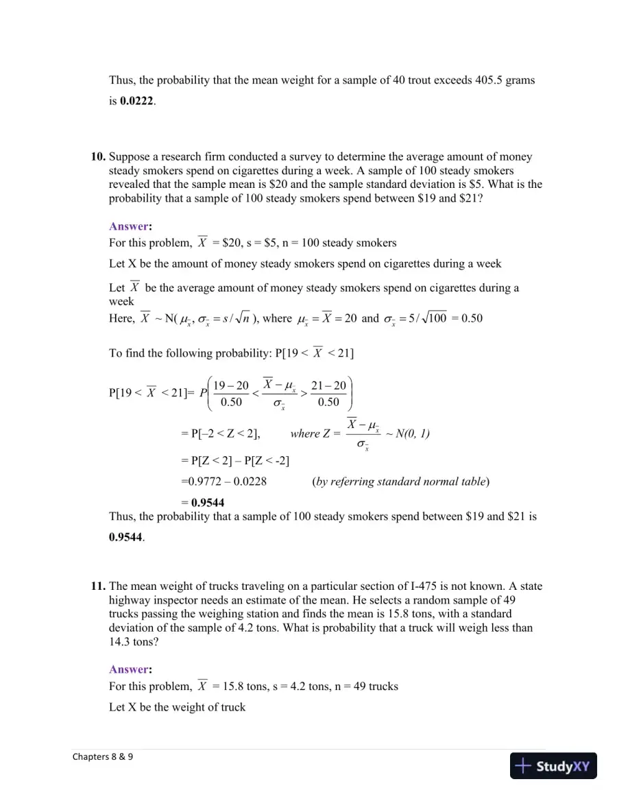 Business Statistics, page 4