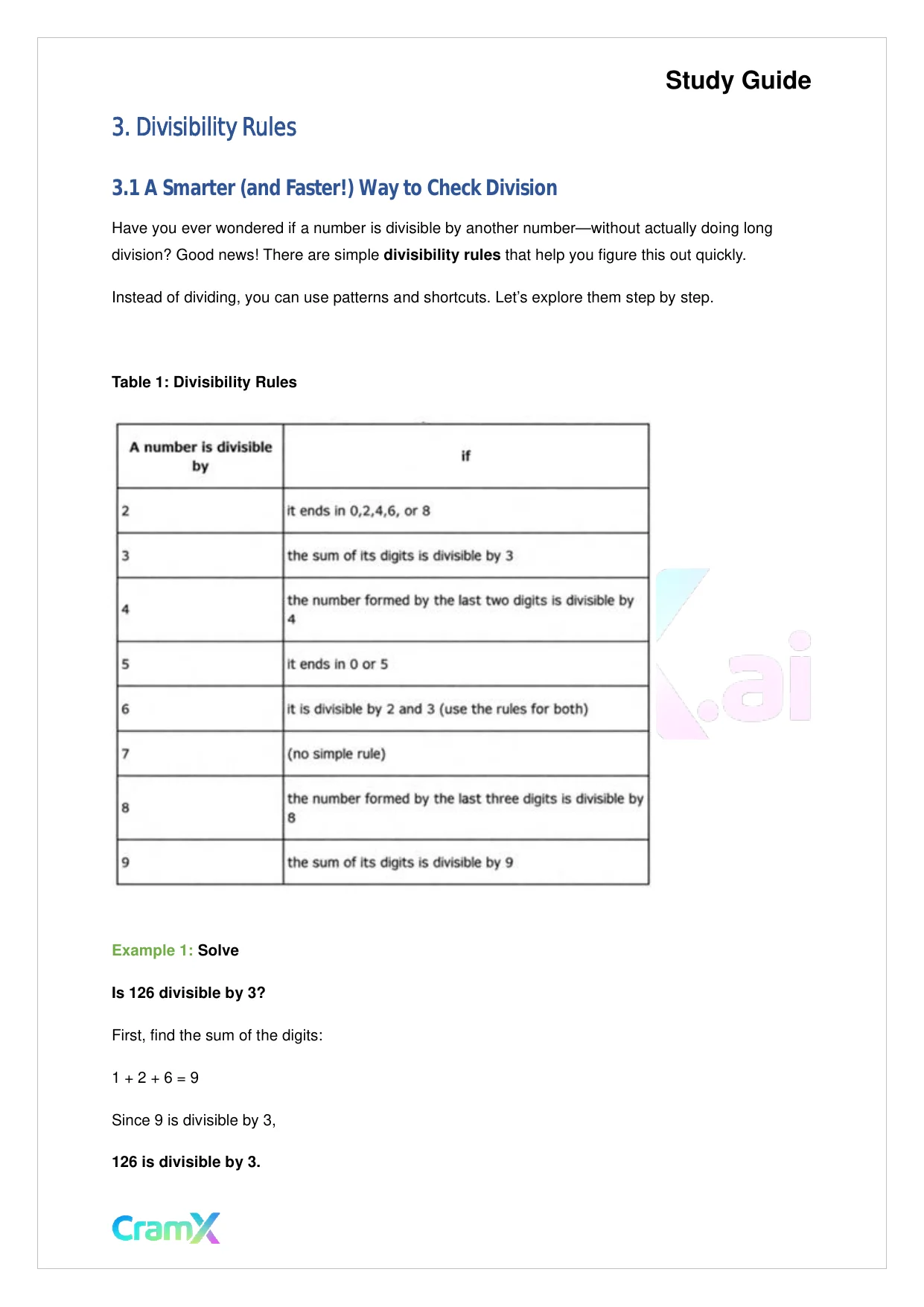 Basic Math and Pre-Algebra - Whole Numbers - Page 10 preview image
