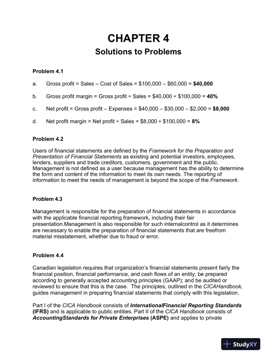 Accounting For Managers, 1st Canadian Edition Solution Manual, page 12