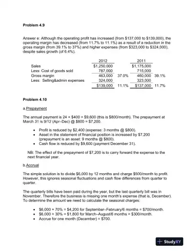 Accounting For Managers, 1st Canadian Edition Solution Manual - Page 16 preview image