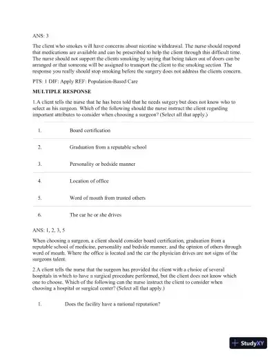 Test Bank For CURRENT Medical Diagnosis and Treatment 2019, 58th Edition - Page 26 preview image