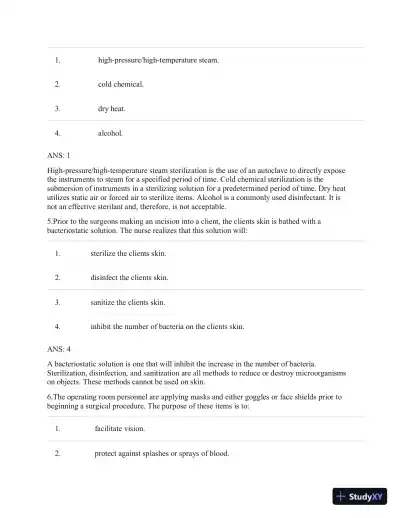 Test Bank For CURRENT Medical Diagnosis and Treatment 2019, 58th Edition - Page 31 preview image
