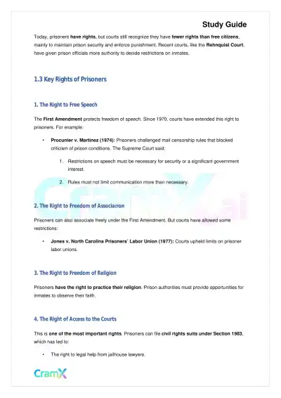 Criminal Justice - Prisons and Prisoners' Rights - Page 2 preview image