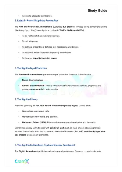 Criminal Justice - Prisons and Prisoners' Rights - Page 3 preview image