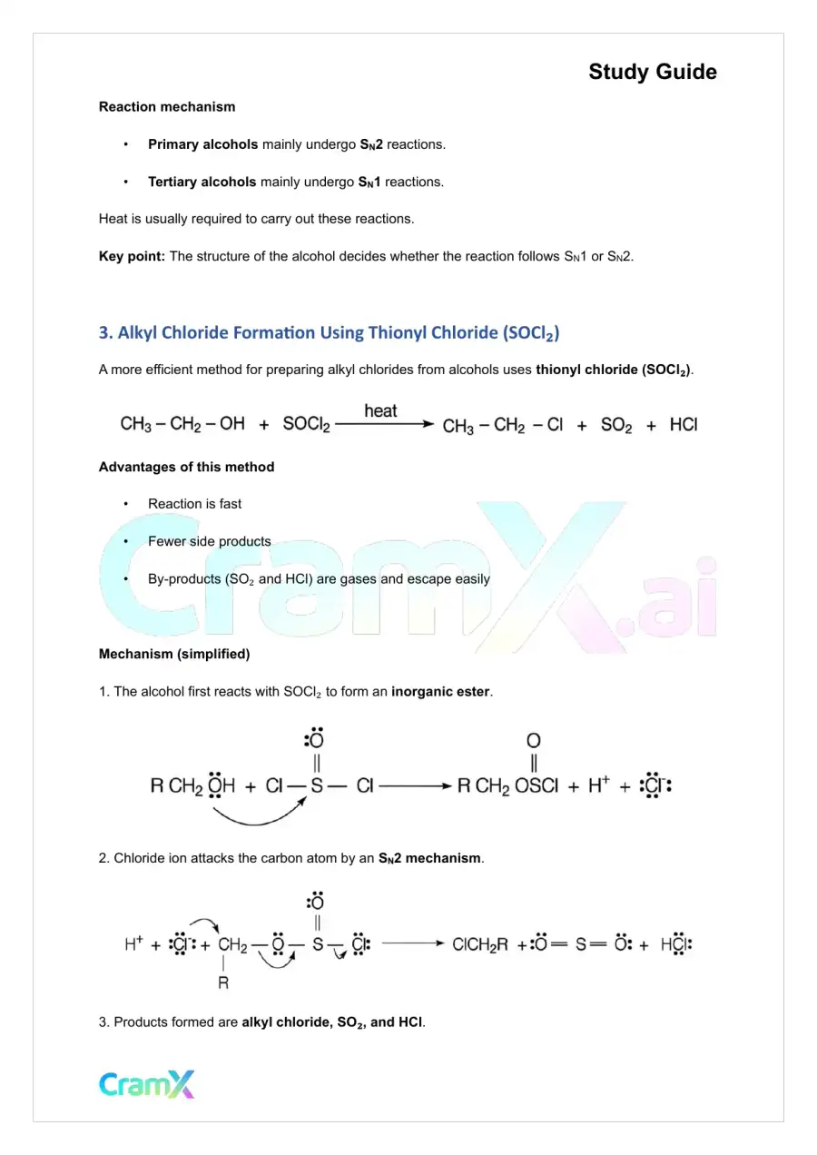 Organic Chemistry II - Alcohols and Ethers, page 3