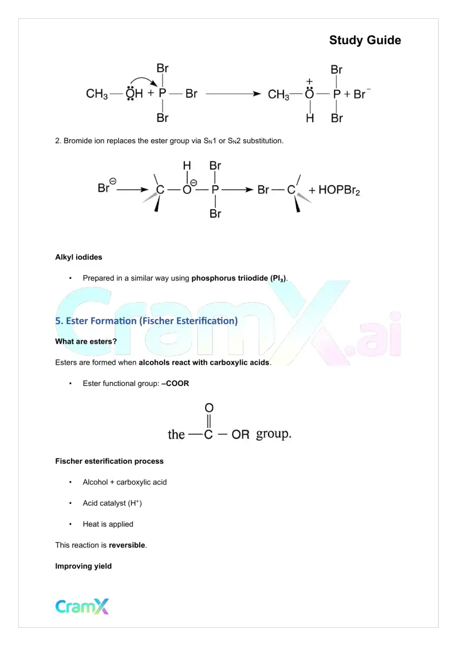 Organic Chemistry II - Alcohols and Ethers, page 5