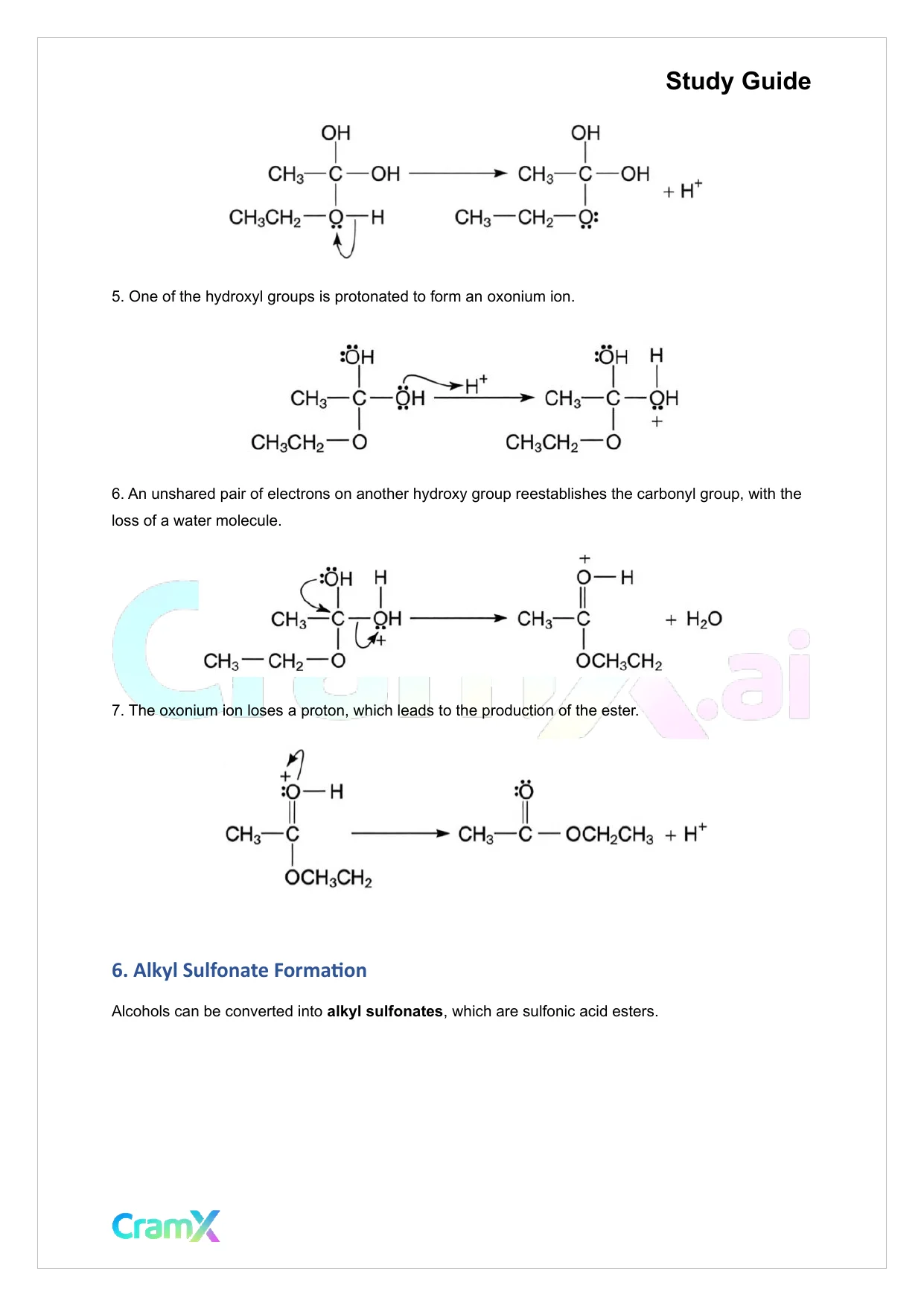 Organic Chemistry II - Alcohols and Ethers - Page 7 preview image