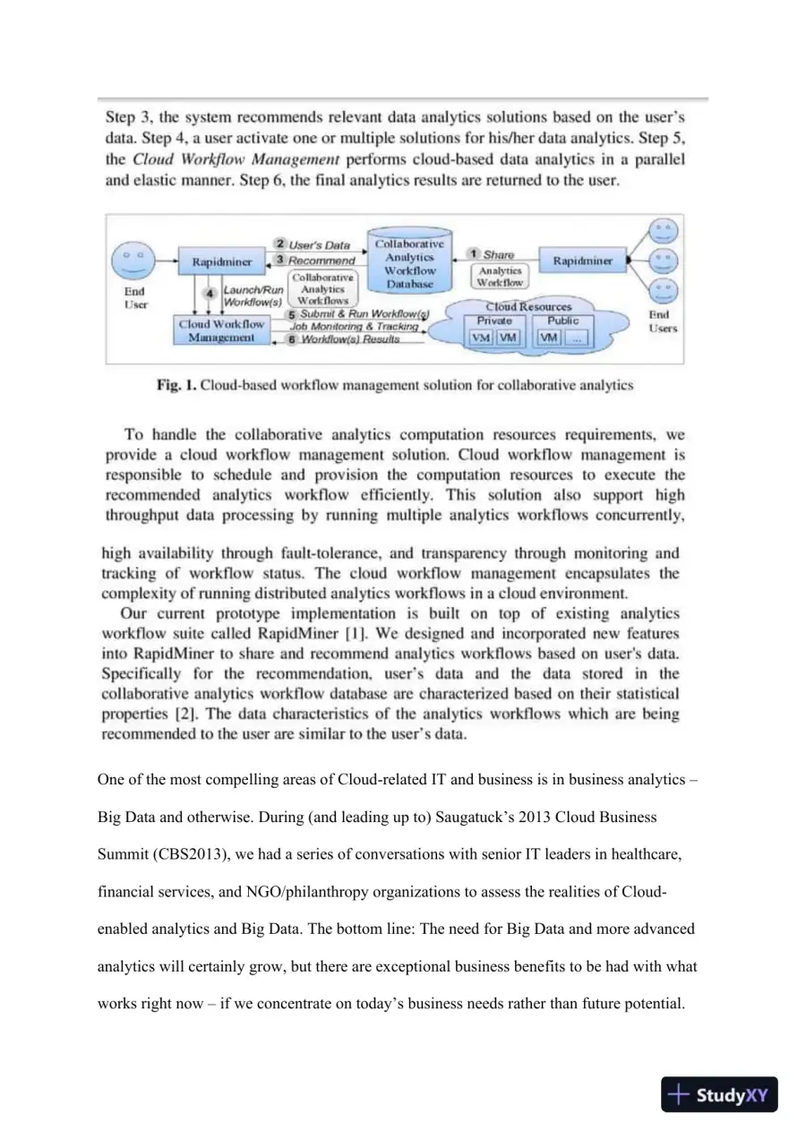 Exploring Cloud Computing, Big Data, and Multi-Tenancy in Business Analytics and SaaS Environments, page 4