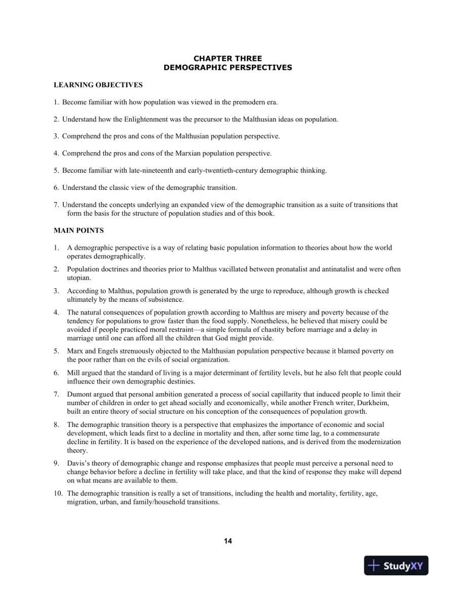 Population: An Introduction to Concepts and Issues 12th Edition Test Bank, page 16