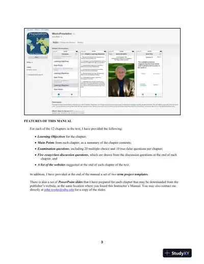 Population: An Introduction to Concepts and Issues 12th Edition Test Bank - Page 5 preview image