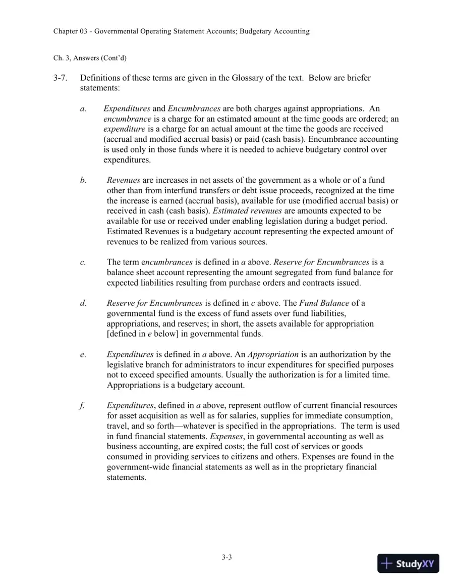 Solution Manual for Accounting for Governmental and Nonprofit Entities, 15th edition, page 21