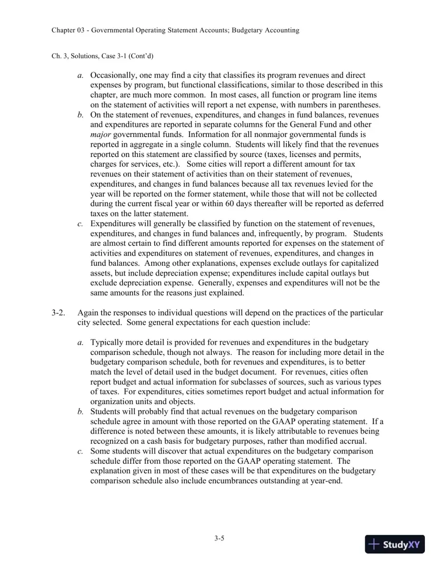 Solution Manual for Accounting for Governmental and Nonprofit Entities, 15th edition, page 23
