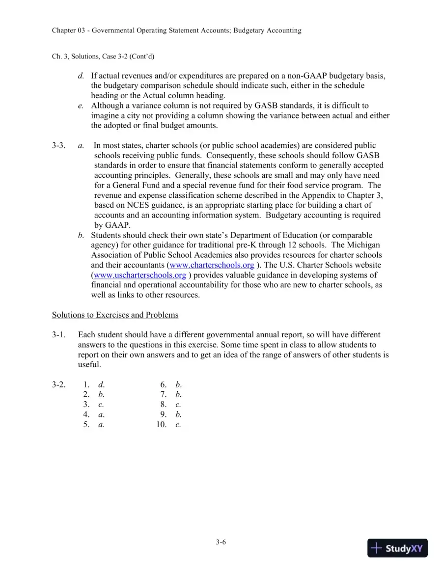 Solution Manual for Accounting for Governmental and Nonprofit Entities, 15th edition, page 24