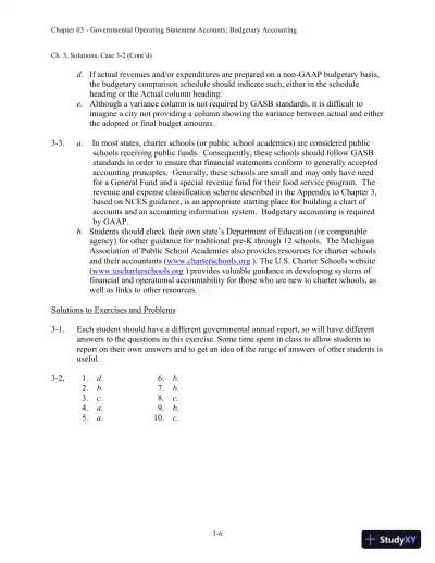 Solution Manual for Accounting for Governmental and Nonprofit Entities, 15th edition - Page 24 preview image