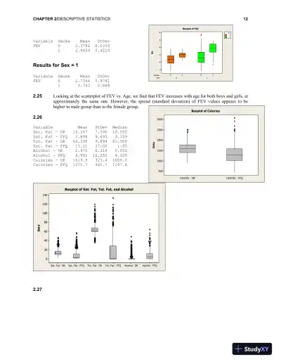 Solution Manual for Fundamentals of Biostatistics, 8th Edition - Page 14 preview image