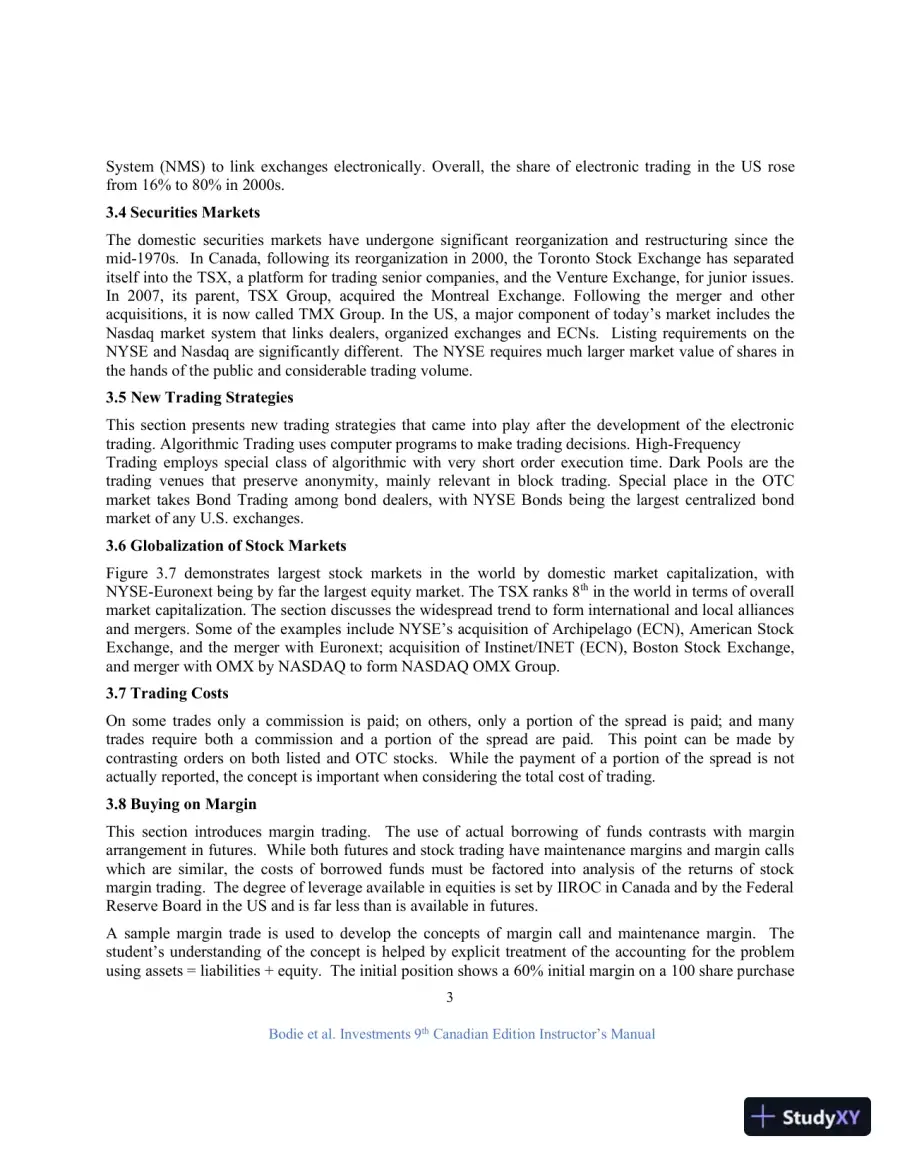 Revision Notes for Investments , Ninth Canadian Edition, page 9