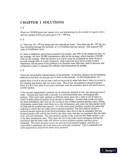 Solution Manual For Data Networks, 2nd Edition - Page 4 preview image