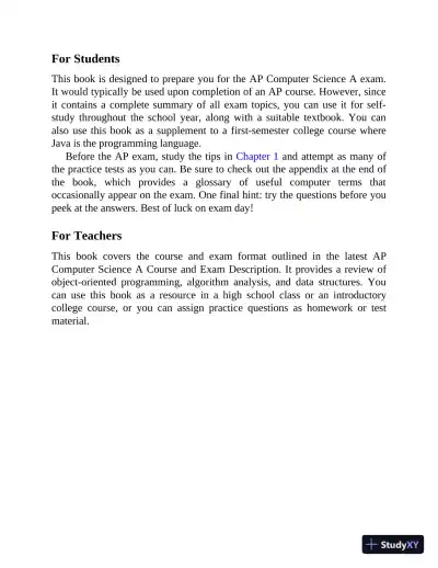AP Computer Science a Premium, 2022-2023 (2022-2023) - Page 14 preview image