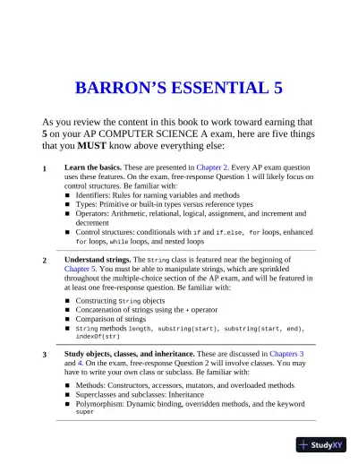 AP Computer Science a Premium, 2022-2023 (2022-2023) - Page 15 preview image