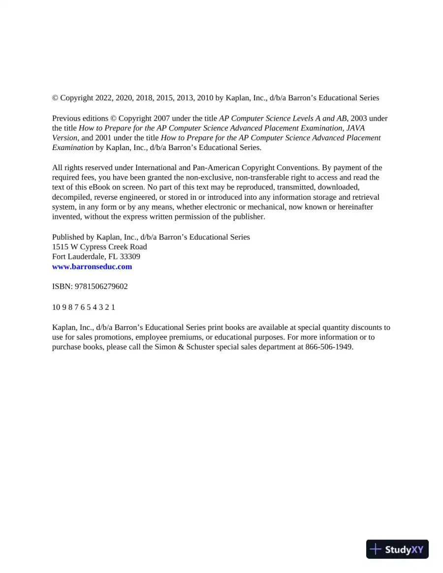AP Computer Science a Premium, 2022-2023 (2022-2023), page 5