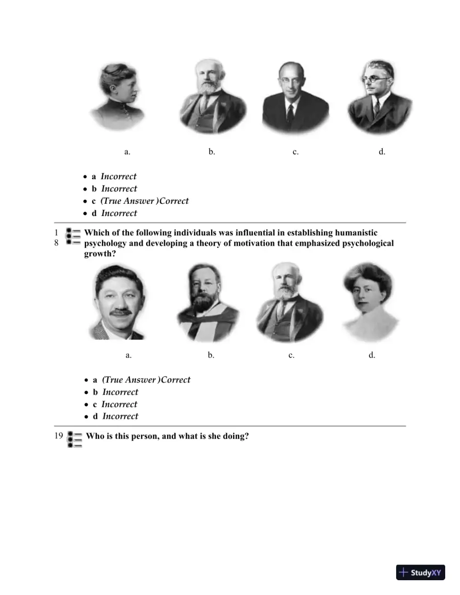 Test Bank for Psychology, 6th Edition, page 10