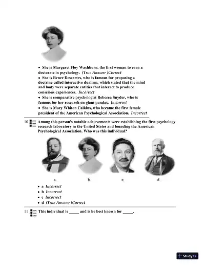 Test Bank for Psychology, 6th Edition - Page 6 preview image