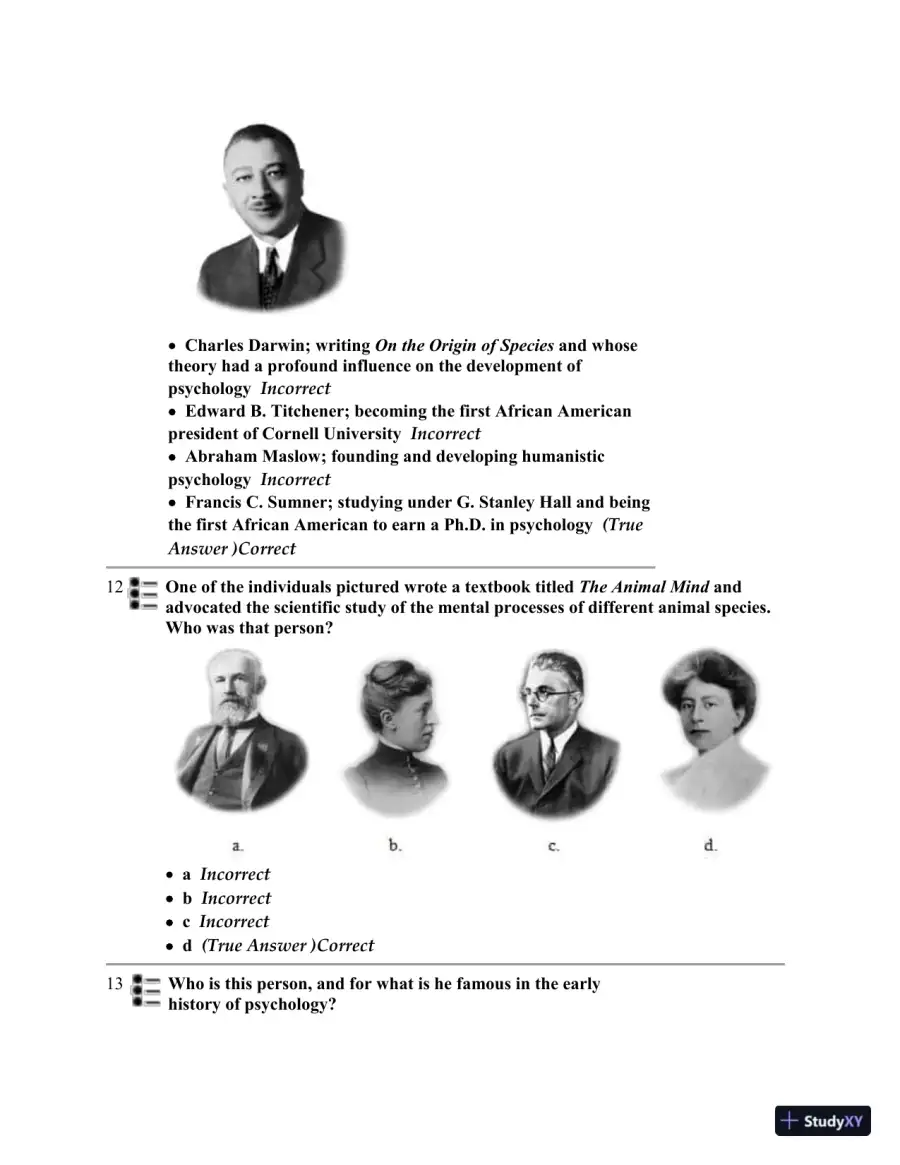 Test Bank for Psychology, 6th Edition, page 7
