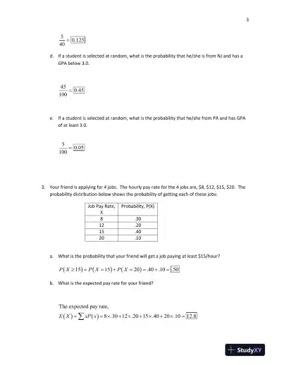 MATH533 � Final Exam Worksheet - Page 4 preview image