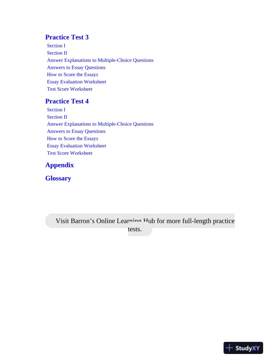 AP English Language and Composition Premium, 2025: Prep Book with 8 Practice Tests + Comprehensive Review (2025), page 10