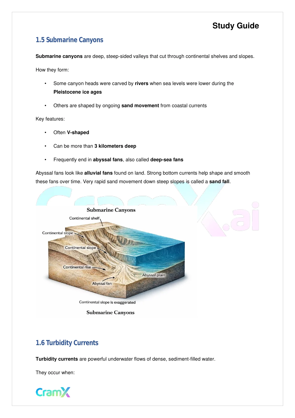 Geology - The Ocean Floor - Page 4 preview image