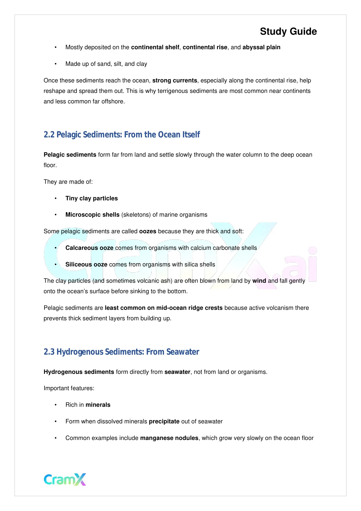Geology - The Ocean Floor - Page 6 preview image