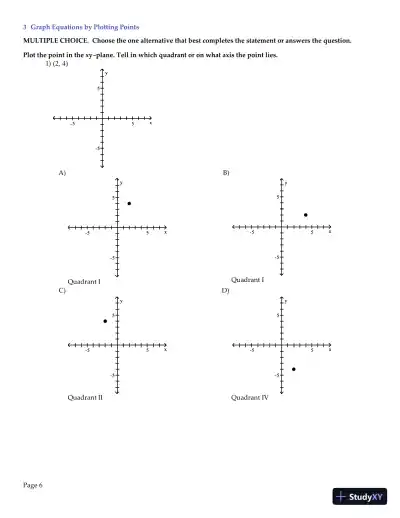 Test Bank for Precalculus Enhanced with Graphing Utilities , 7th Edition - Page 8 preview image