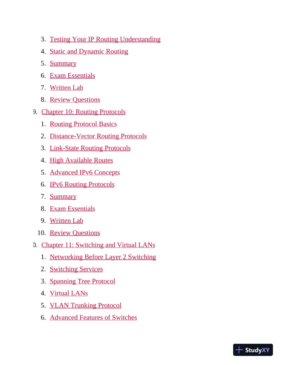 CompTIA Network+ Study Guide: Exam N10-009 (2024), page 7