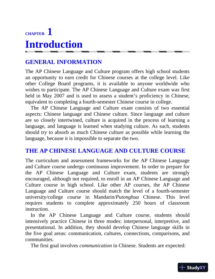 AP Chinese Language and Culture (2020), page 13