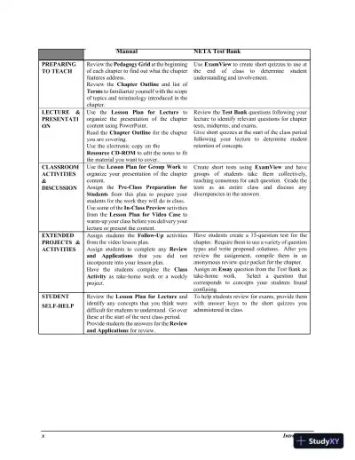 Marketing , 5th Edition Solution Manual - Page 10 preview image