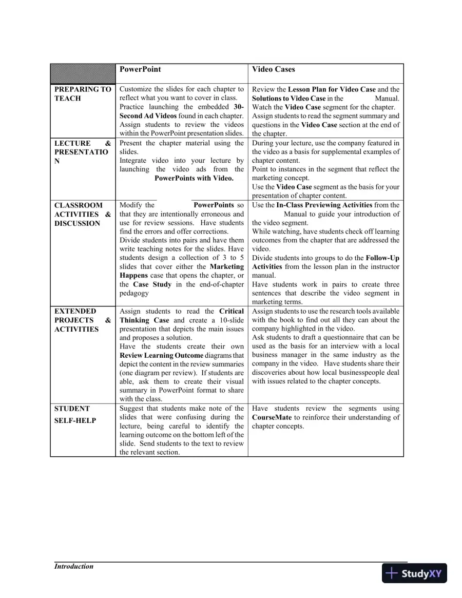 Marketing , 5th Edition Solution Manual, page 11